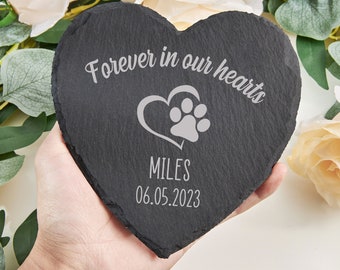Pet Memorial Gift, Pet Memorial Stone, Personalized memorial stone, Cat memorial, Pet garden stone, Pet Grave Markers, Pet memorial plaque