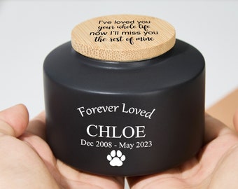 Personalized Dog Urn for dog,Cremation urn for pets,dog memorial gift,urn for cats,Pet Urn  with Name,pet ashes keepsake,remembrance gift