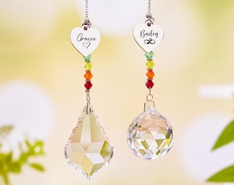 Atrapasol de cristal con puente de arcoíris personalizado, regalo de condolencias para mascotas en el jardín, regalo por la pérdida de una mascota, regalo conmemorativo con atrapasol, regalo por el duelo de una mascota