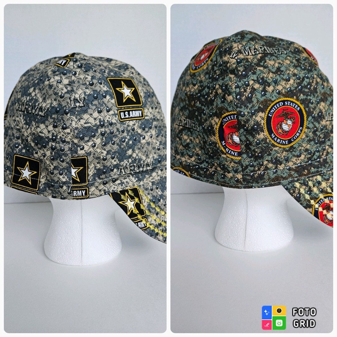 Army and Marines Welding Caps - Etsy