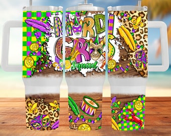 Mardigras Squad Png, 40oz Tumbler, 40oz Tumbler Wrap, Louisiana tumbler,Mardi Gras Png,Mardi Gras 40oz Tumbler,Mardi Gras Tumbler Png