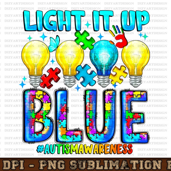 Light It up Blue - Etsy
