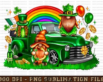 St. Patrick's Day shamrockin' with my gnomies png sublimation design download,St. Patrick's Day png, gnomies png, sublimate designs download