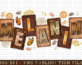 Melanin with leopard png sublimation design download, Juneteenth png, western melanin png, 1865 vibes png, sublimate designs download