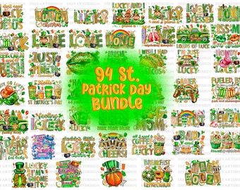 St Patricks Day Png Bundle, St Patrick's Day Png,Lucky Mama Png,Happy St Patrick's Day,Shamrocks Png,Sublimate Design,Bundle PNG,Digital PNG