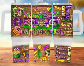 Mardi Gras Gnome  Png, 40oz Tumbler, 40oz Tumbler Wrap, Gnome,Mardi Gras Png,Mardi Gras 40oz Tumbler,Mardi Gras Tumbler Png