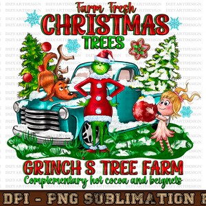 Christmas Tree Farm PNG, Christmas Png, Christmas Sublimation, Holiday Sublimation, Merry Christmas png, Png Sublimation, Sublimation design