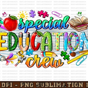 Special Education Autism Teacher png sublimation design download, Teacher png,Teacher&#39;s Day png,Teacher life png,sublimate designs download