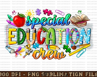 Special Education Autism Teacher png sublimation design download, Teacher png,Teacher&#39;s Day png,Teacher life png,sublimate designs download