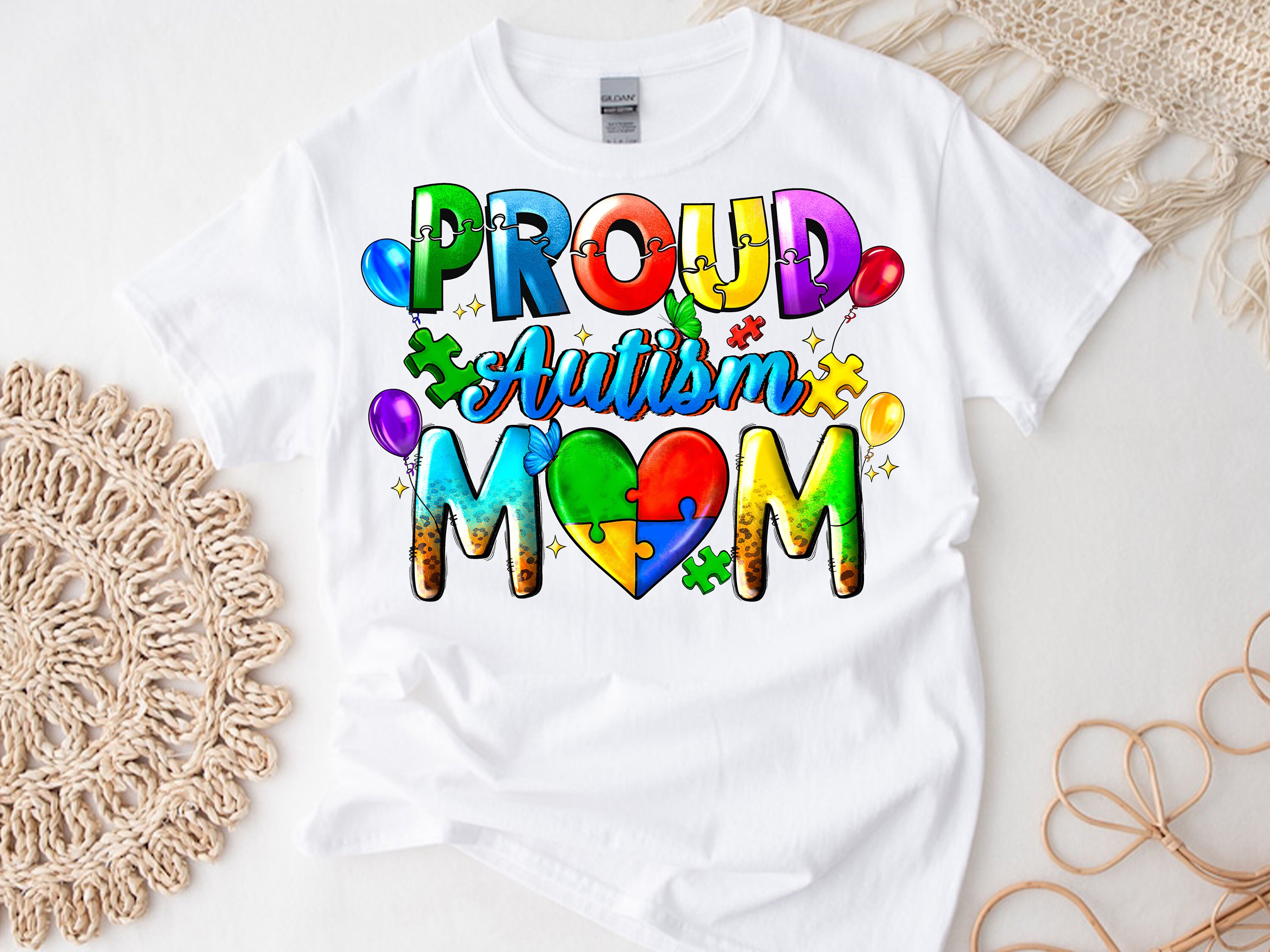Proud Autism Mom Png Autism Mom Puzzle Png Autism Awareness - Etsy