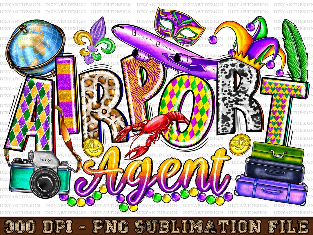 mardi gras airport