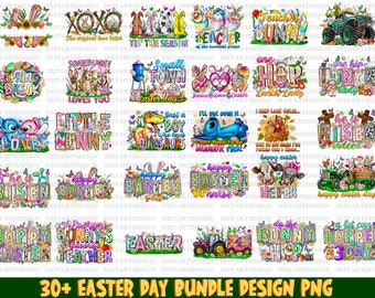 30+ Easter Bundle Png, Happy Easter PNG, Bundle PNG, Easter Png, Rabbit Png, Instant Download,Sublimation Designs,Digital Download