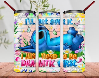 Stitch Tumbler Png, 20oz Skinny Sublimation, Tumbler Wrap Stitch Digital Download, Stitch Png, Instant Download