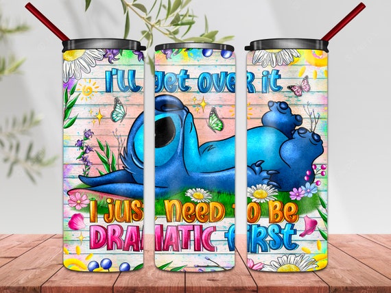 Stitch Tumbler Png, 20oz Skinny Sublimation, Tumbler Wrap Stitch Digital Download, Stitch Png, Instant Download