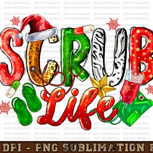 Scrub Life Png Sublimation Design Download, Nurse Life Png, Western Scrub Life Png, Nursing Png, Nurse Png, Sublimate Designs Download
