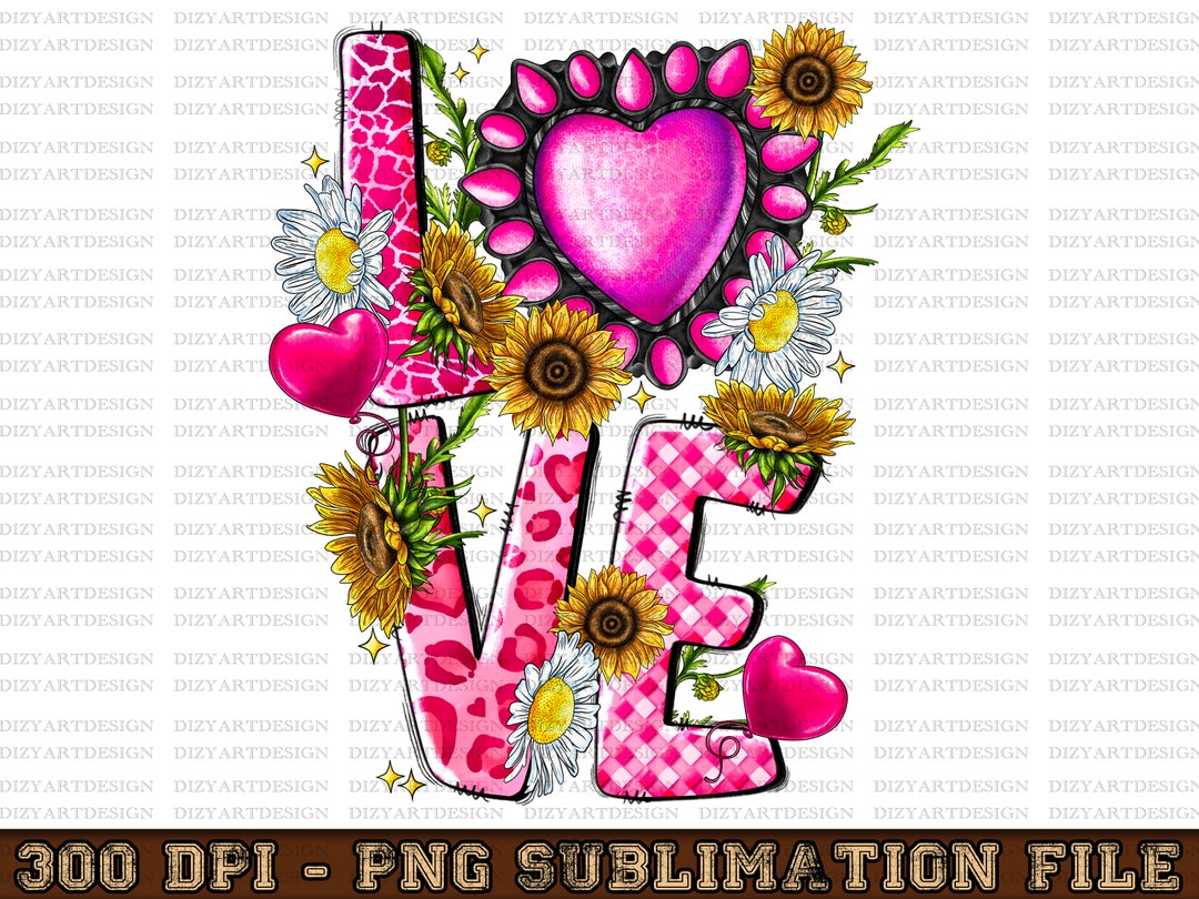 Valentine's Day Love Png Sublimation Design Download, Love Valentine ...