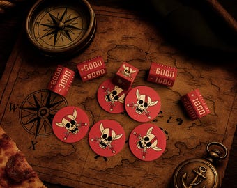 One Piece Dice Set - Shank inspirierte Edition (Limitierte Serie)