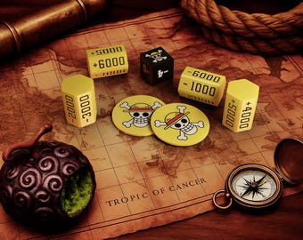 Fanfavoriete eendelige dobbelstenenset – Luffy Edition (Limited Batch)