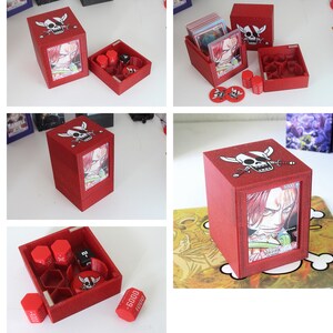 Deckbox Set für einteilige tcg Spiel viele Charaktere - Individualisierungsoption