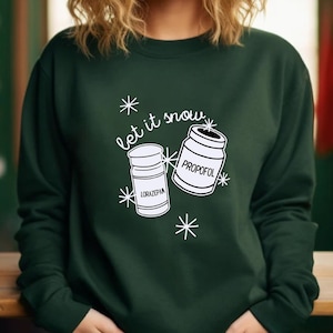Christmas Pharmacy Sweatshirt Xmas Sweater Pharmacist Sweatshirt Medicine Christmas Design Sweater Pharmacy Gifts Christmas Sweatshirt