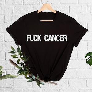 F Word Cancer Shirt, Cancer Awareness Tee, Cancer Survivor Gift, Cancer Warrior Support T-shirt, Stronger Than Cancer, Breast Cancer Month