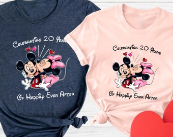 Custom Disney Anniversary Shirts, Disneyworld Shirts, Disney Gifts, Anniversary Gift, Anniversary Shirt, Gift For Wife, Valentines Day Gift