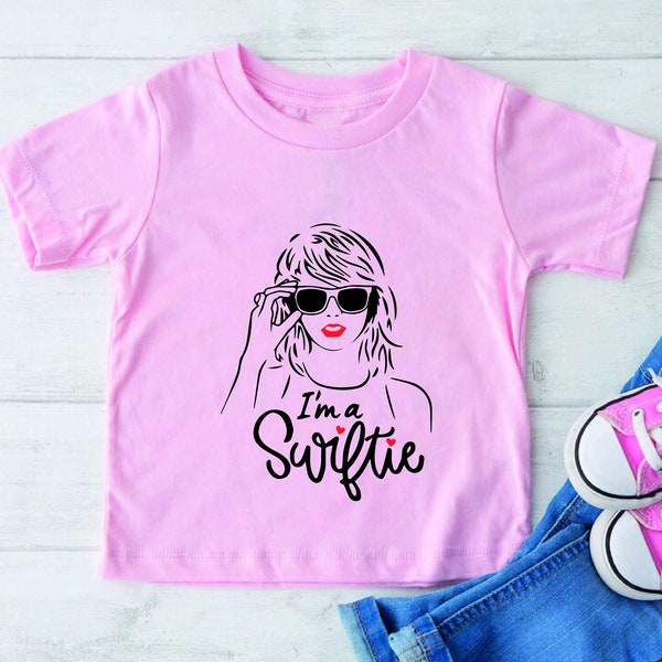 I am a Swiftie, Swiftie Merch, Taylor Swift Shirt, Taylor Swift, Gift for Daughter, The Eras Tour, Little Swiftie, Swiftie Kids