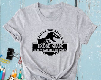 Custom Grade School Dinosaur Shirt Personalized Teacher and