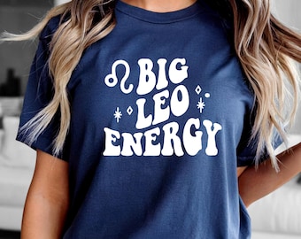 Astrology Shirt Leo Tshirt Zodiac Leo Gifts Leo Birthday Shirt Astrology Lover Tee Zodiac Shirts Star Sign Leo Born In August Birthday Gifts
