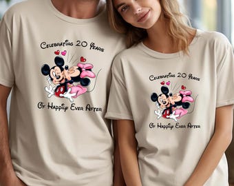 Custom Disney Anniversary Couple Matching Shirts Disneyworld Trip Shirt Disney Gift Anniversary Gift Anniversary Shirt Disneyland Shirt