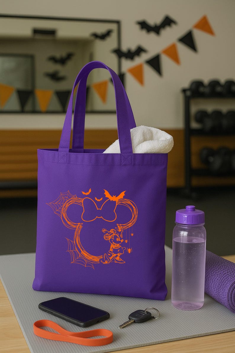 Bolsa de mano de Halloween de Disney Regalos de Disneyland Bolso de hombro de Halloween de Disney Bolso infantil espeluznante Bolso para pedir dulces Boo Crew Regalos de Halloween al por mayor imagen 10