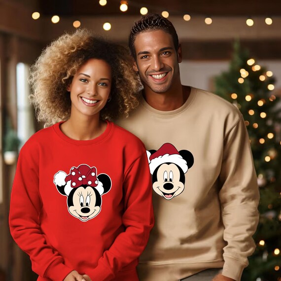 Matching disney christmas sweaters deals