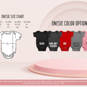 a display of baby onesies with a price tag