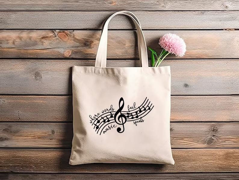 Zanger Merch Singer Tote Bag Zanger Album Geïnspireerd Gift Zanger Merch Singer Tote Bag Zanger Album Geïnspireerd Gift