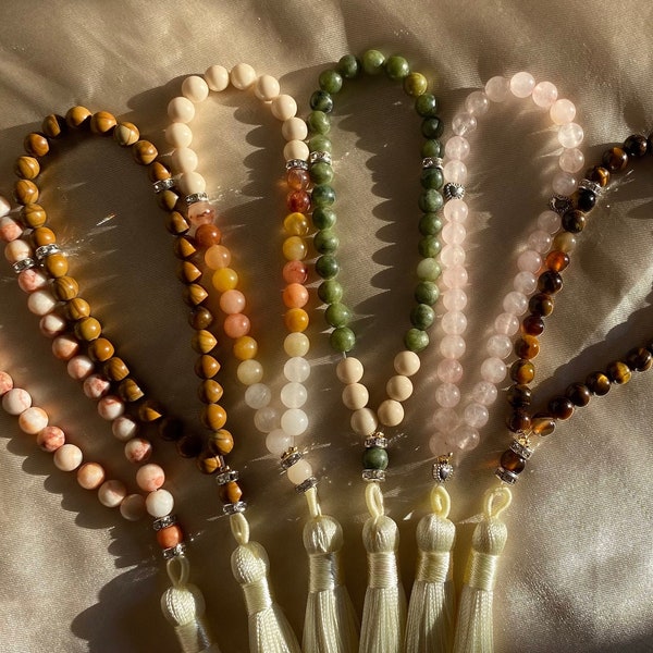 tasbih/ prayer beads (33 beads) 6mm