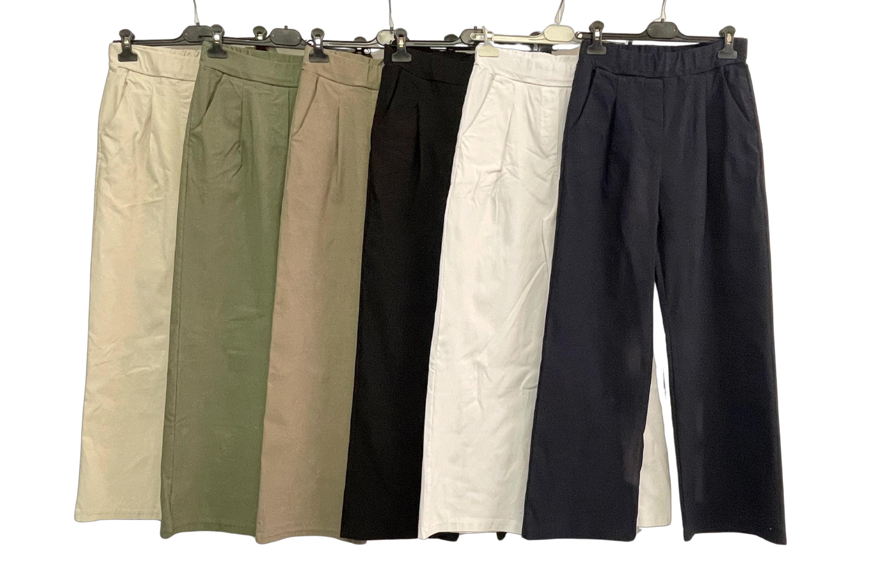 Pantaloni Magici Donna Donna Italiana Lagenlook Leggeri Jogger - Foto 6