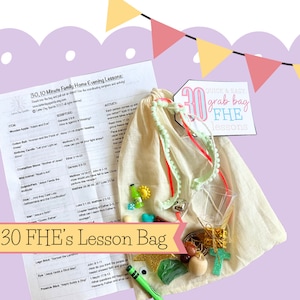 Family Home Evening Lesson Grab Bag Kit