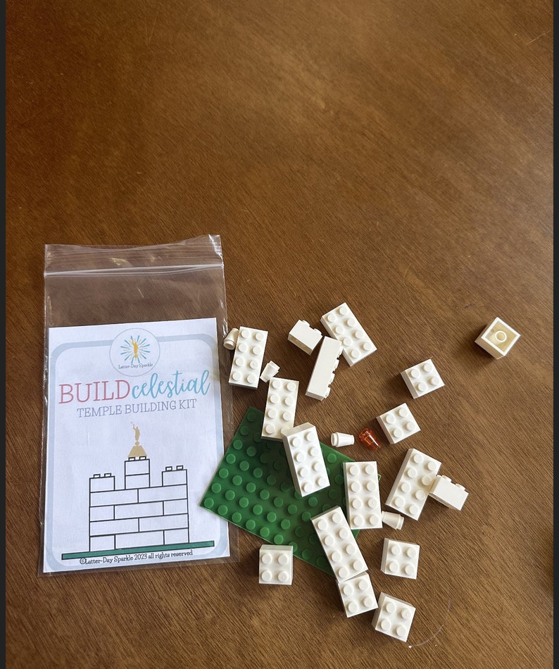 LDS Temple Building Kit - Etsy