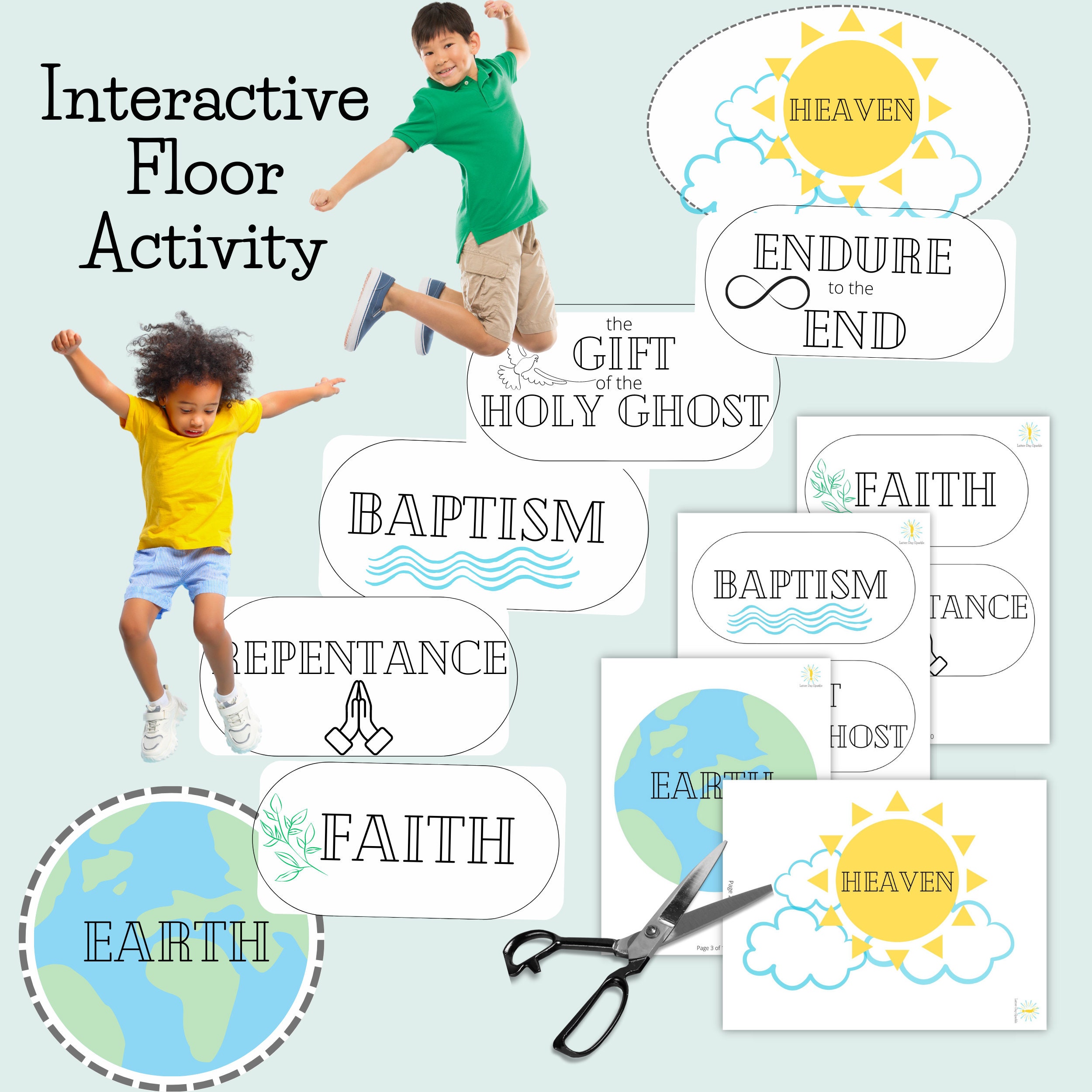 The Gospel of Jesus Christ Family Home Evening or Primary Lesson ...