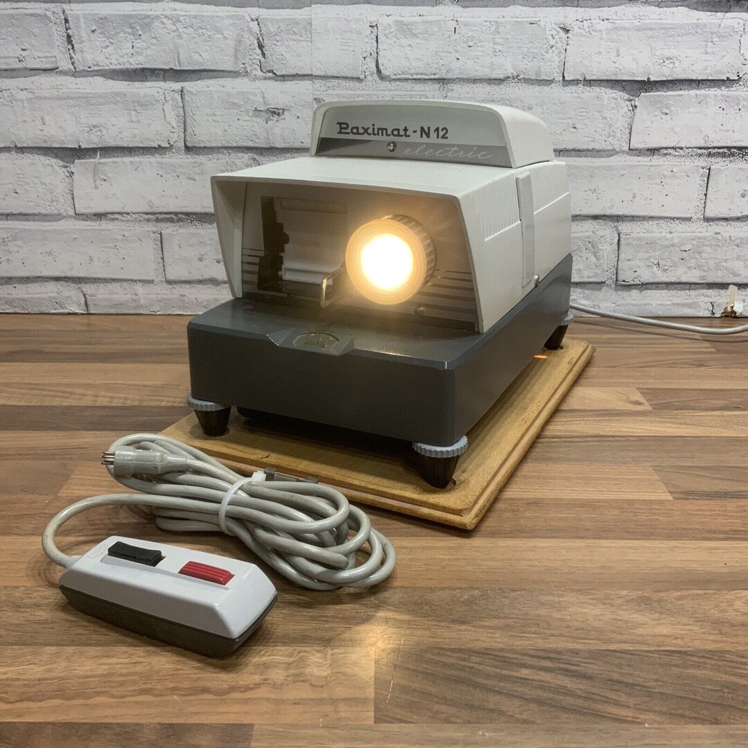 Braun Paximat N12 Electric Slide Projector Etsy UK