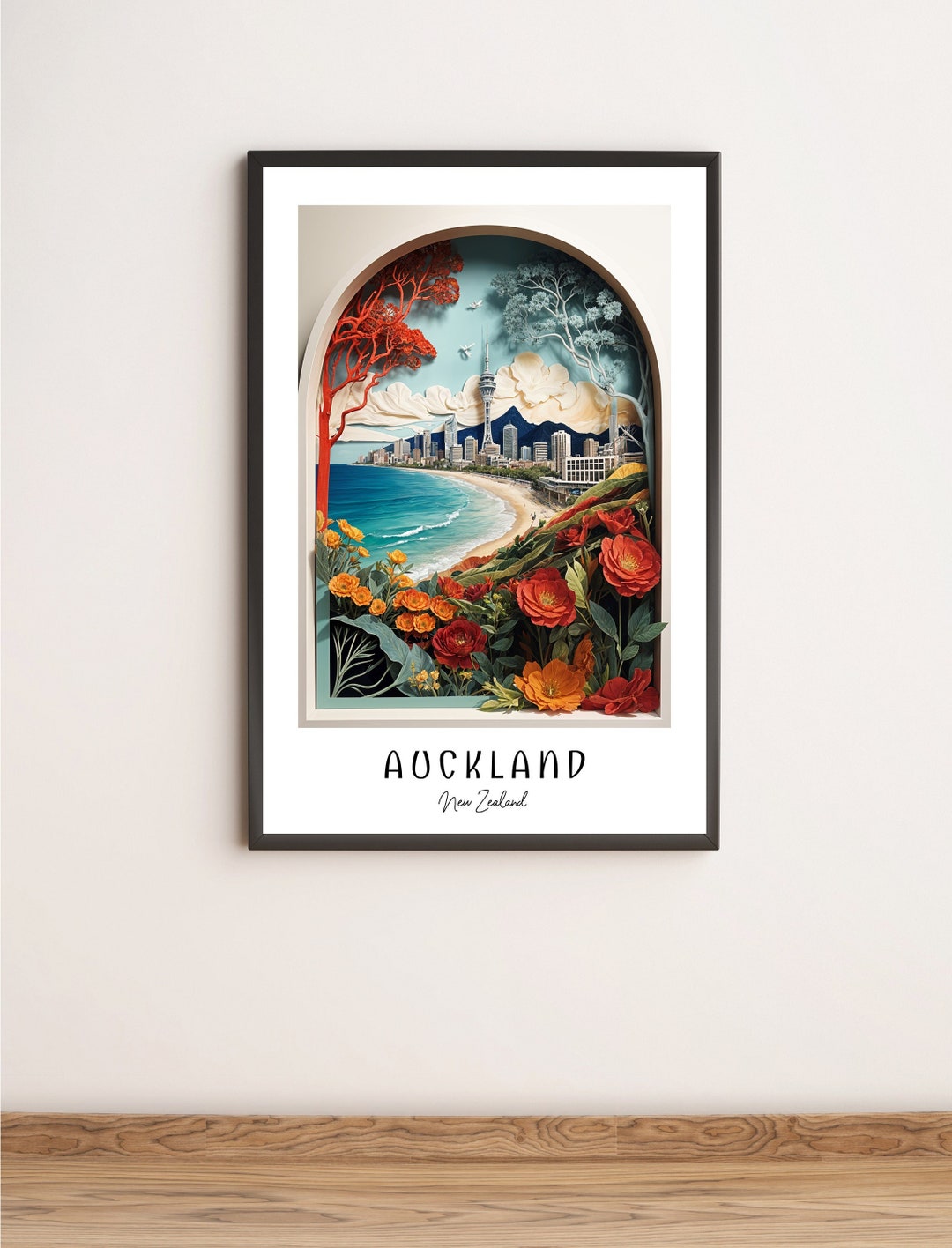 Auckland Poster, Auckland Wall Art, Auckland Printable Poster, Auckland