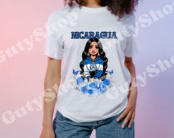 nicaragua girl with flowers png