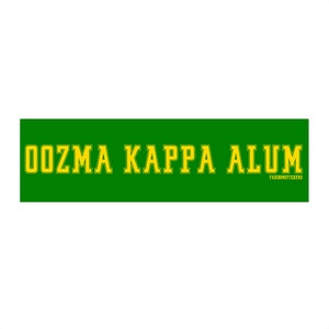 Drama håndbevægelse hylde Oozma Kappa Decal - Etsy