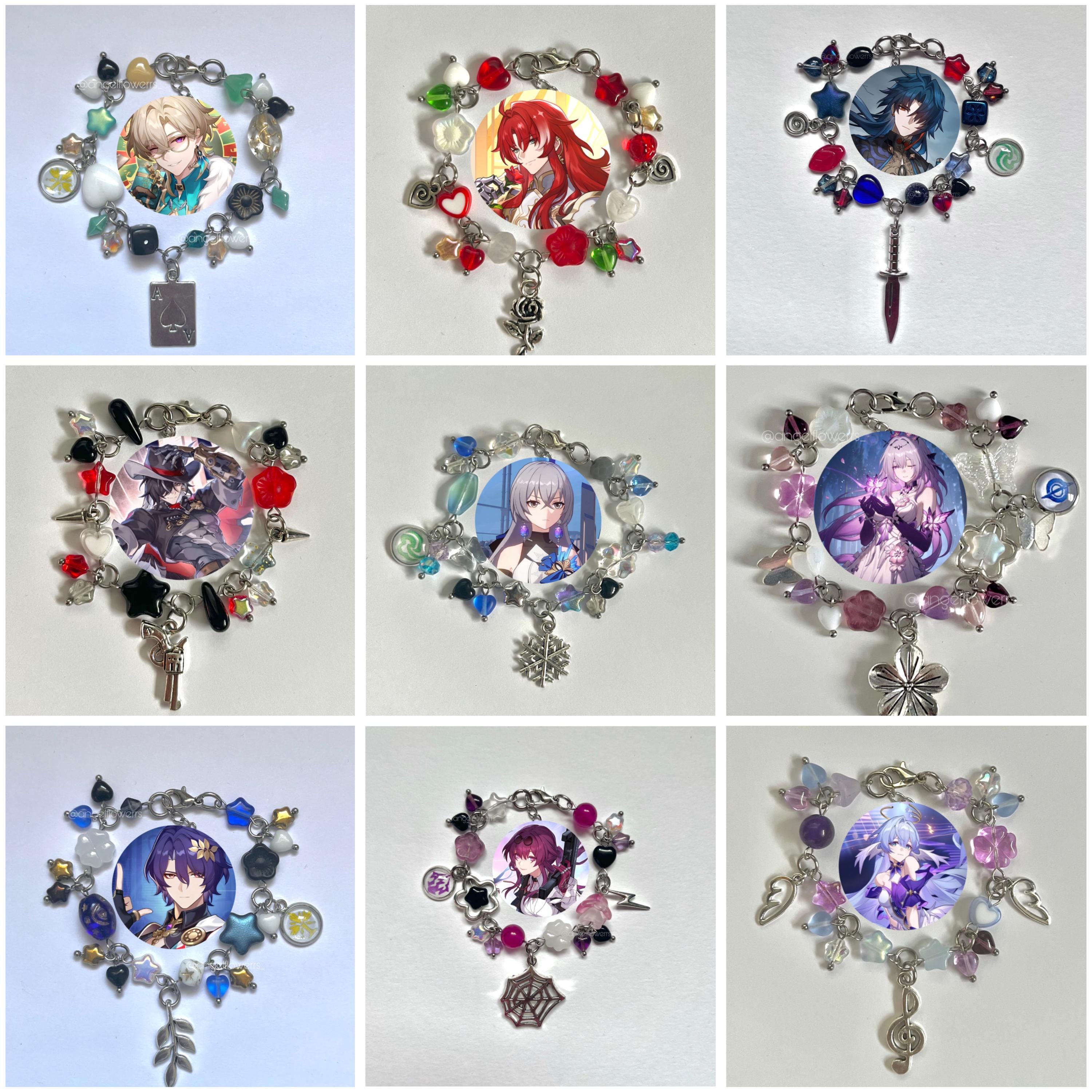 Honkai Star Rail Clutter Bracelets (Choose your favourite character!!)