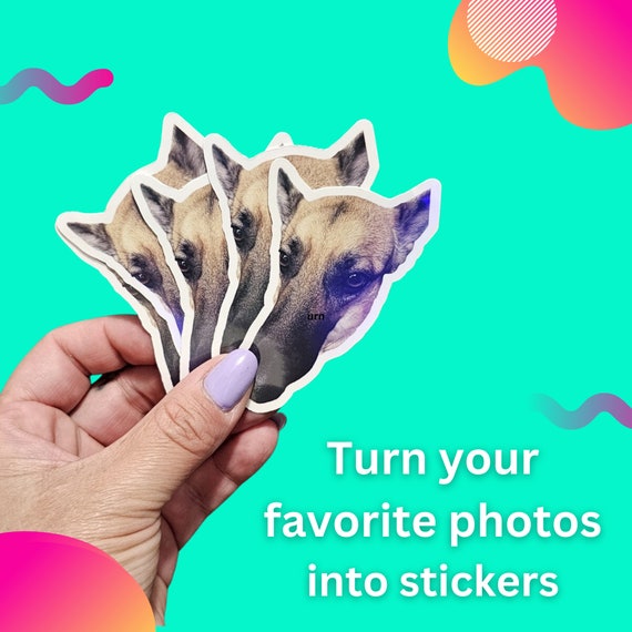 Personalized Custom photo sticker