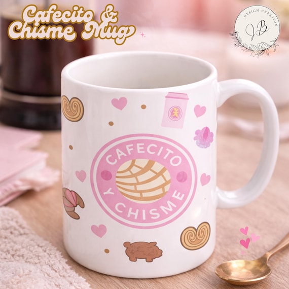 "Cafecito Y Chisme" Mug