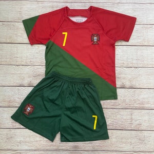 Set niño futbol Portugal Cristiano Ronaldo - Tu Camiseta