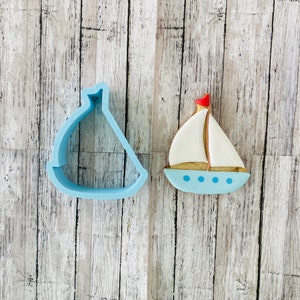 Sail Boat Cookie Cutter, boat cutter, ocean cutter, sea cutter