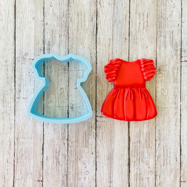 Baptism Dress Cookie Cutter Etsy