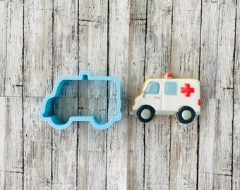 Ambulance Cookie Cutter, car cutter, EMS cutter, vehicle cutter, emergency cutter, doctor cutter